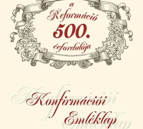 Konfirmációi emléklapok