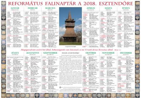 Református naptárak 2018-ra