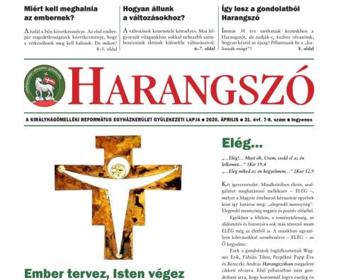 HARANGSZÓ - áprilisi dupla szám (7-8)