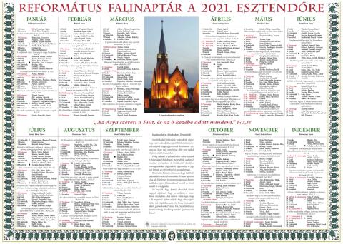 Református falinaptár