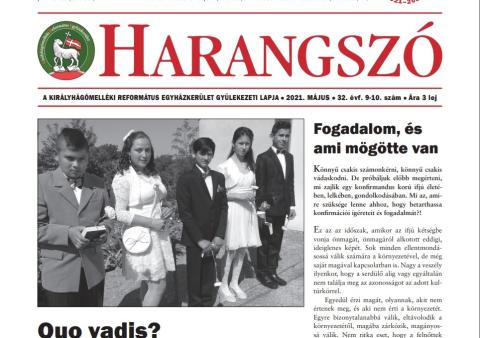A Harangszó májusi dupla számából (9-10)