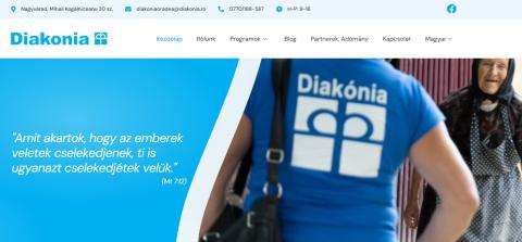 Diakónia Keresztyén Alapítvány honlapja