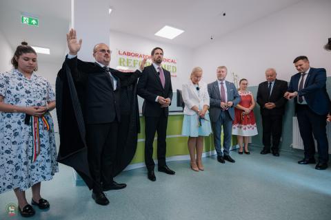 Átadták az egyházkerület REFORM MED orvosdiagnosztikai laboratóriumát