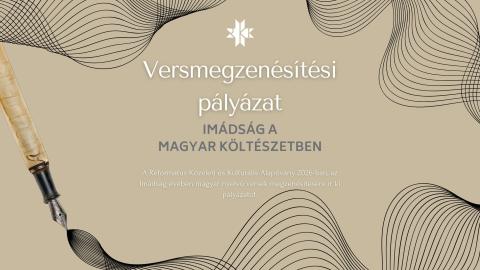 Imádság a magyar költészetben – versmegzenésítési pályázat