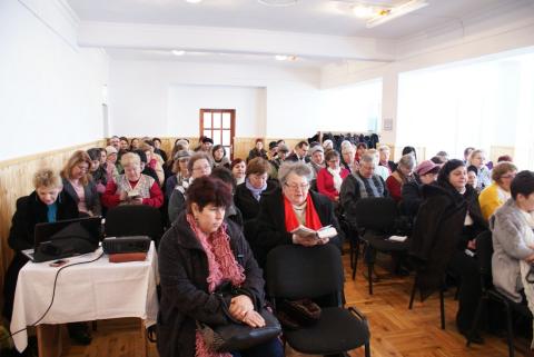 A Nőszövetség elnökségi találkozója Biharfélegyházán